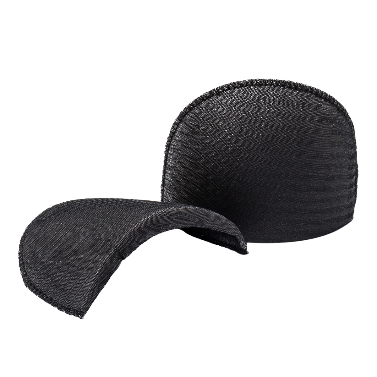 В-12/А Плечевые накладки обшитые, втачные, черный, 12*100*150мм, Hobby&Pro