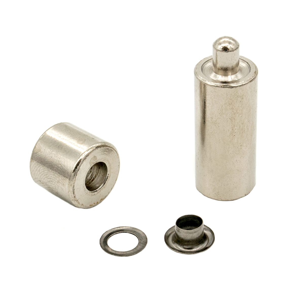 530411 Люверсы с инструментом для установки, 40 комплектов, d-4 мм, черные Hobby&Pro