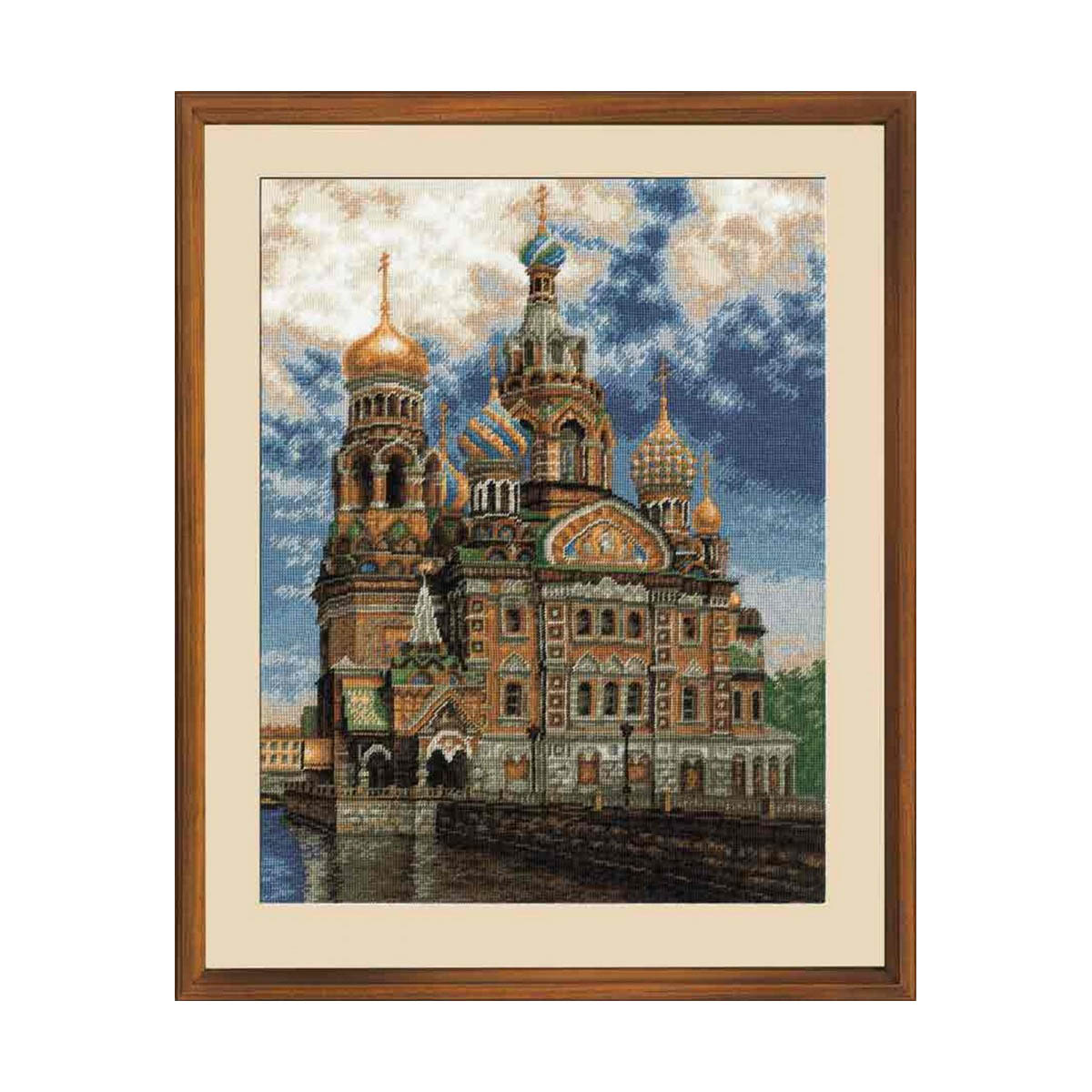 663 Набор для вышивания 'Храм Спаса на Крови' 29*37см, Hobby&Pro