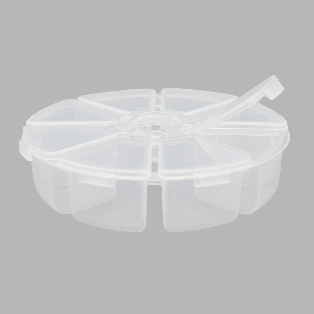 930501 Контейнер для бисера, 8 секций, d 10 см, Hobby&Pro