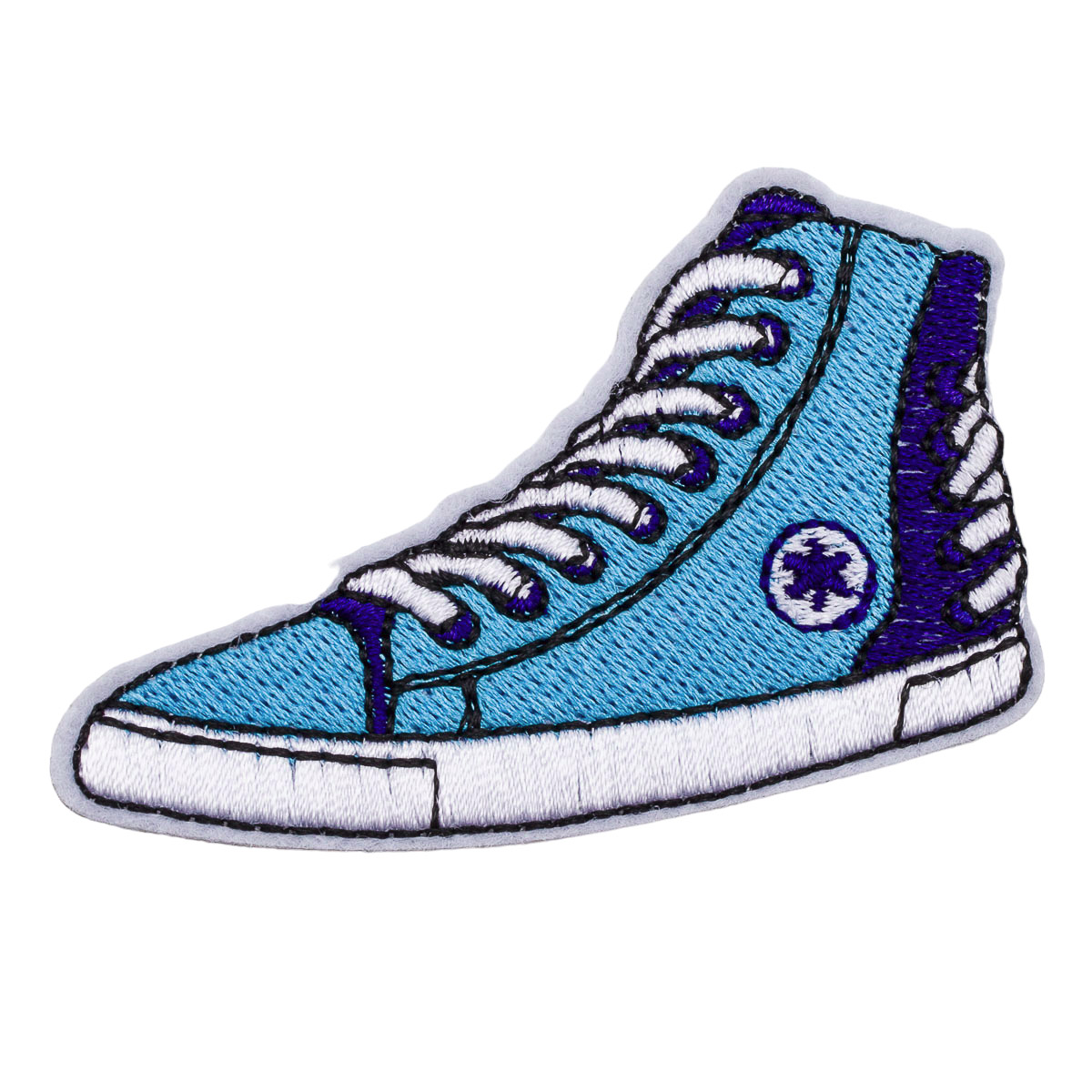 Термоаппликация 'Голубая кеда', 4,4*7см Hobby&Pro