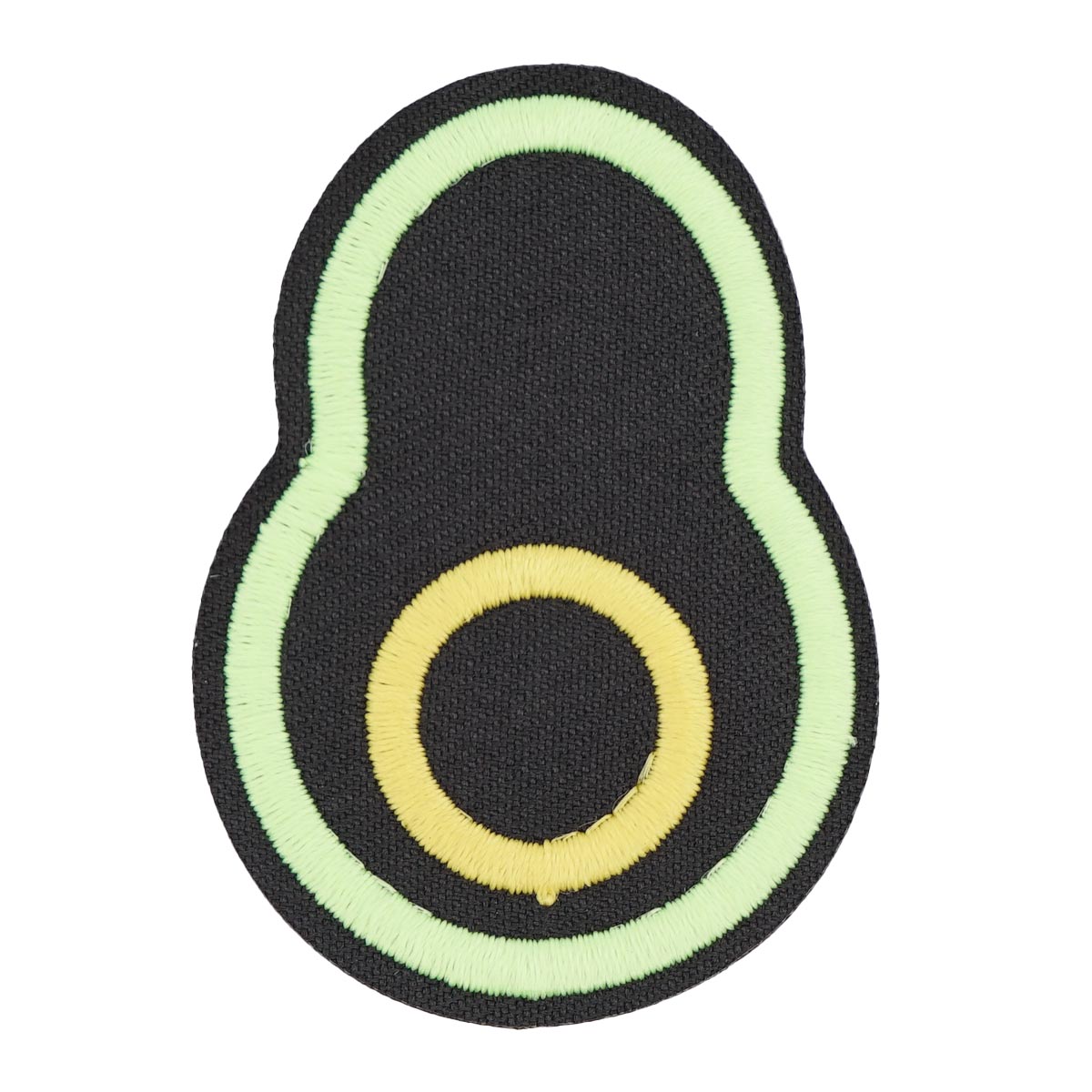 Термоаппликация светящаяся в темноте 'Авокадо', Hobby&Pro