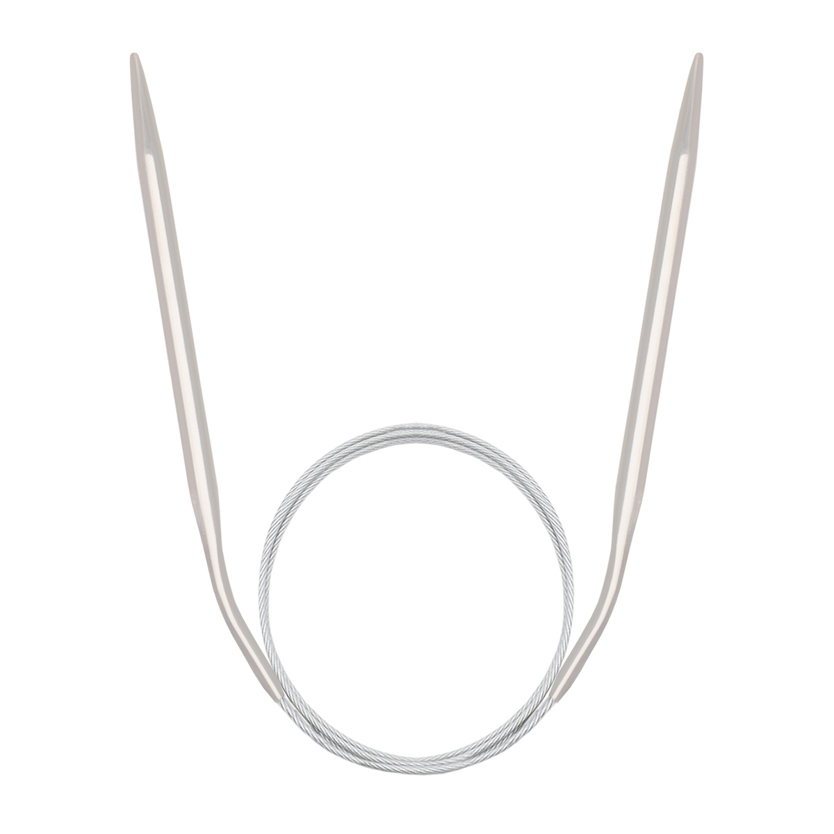 943145 Спицы круговые металл 40см, 4,5мм Hobby&Pro