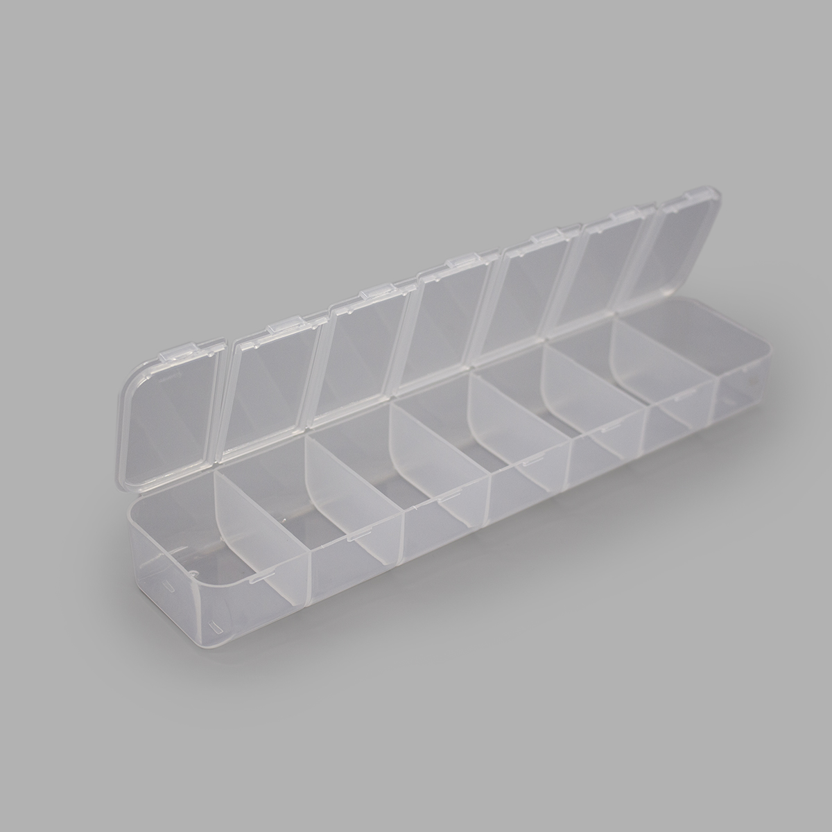 29557 Контейнер для бисера 7 ячеек 23,3*5,2*2,8см Hobby&Pro