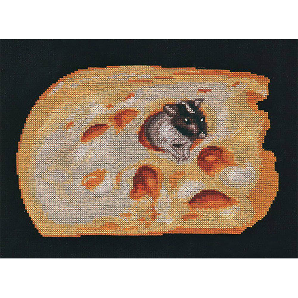 701 Набор для вышивания Hobby&Pro 'Мышиное счастье', 25*17 см