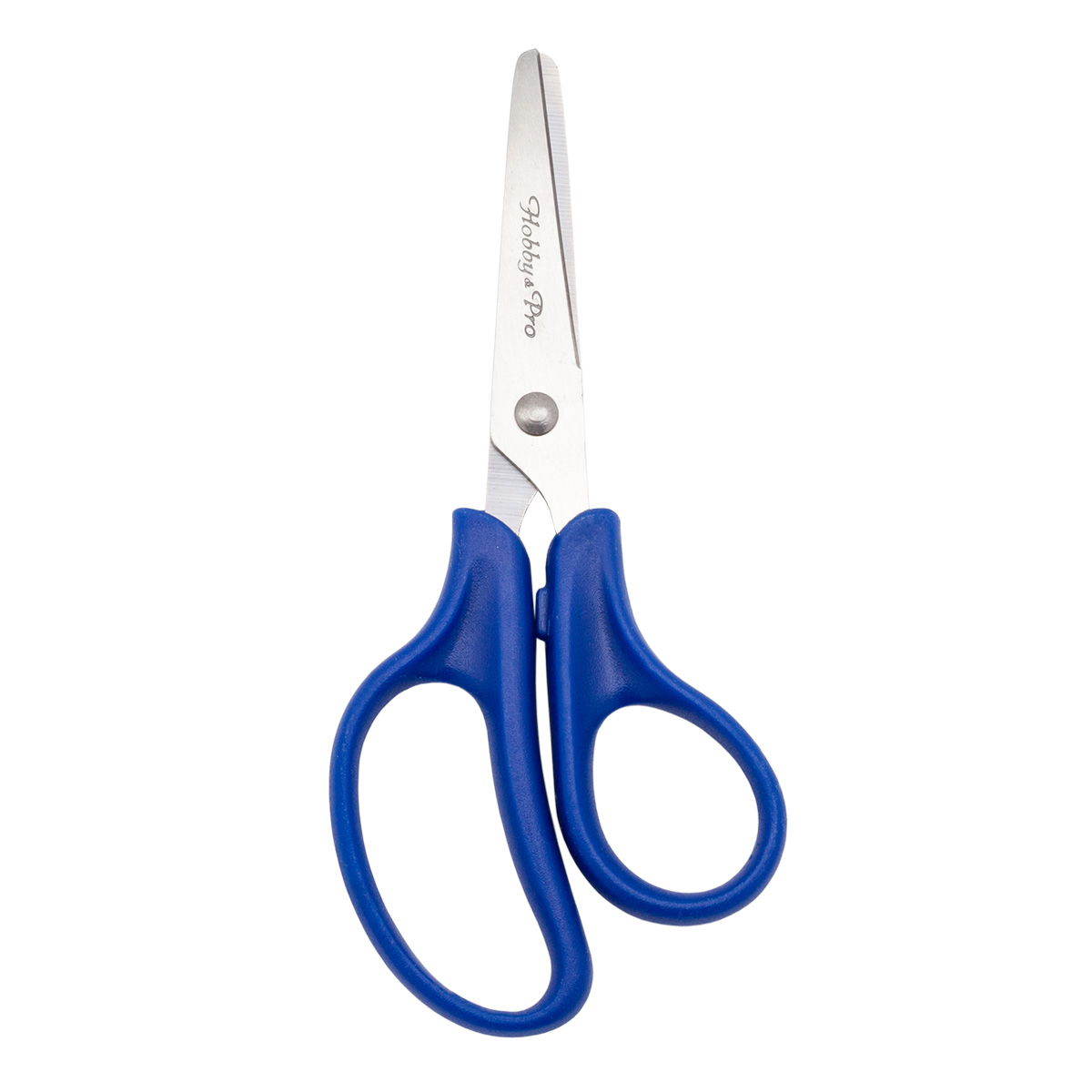 590435 Ножницы канцелярские, 13,5 см/5 1/4', синий, Hobby&Pro