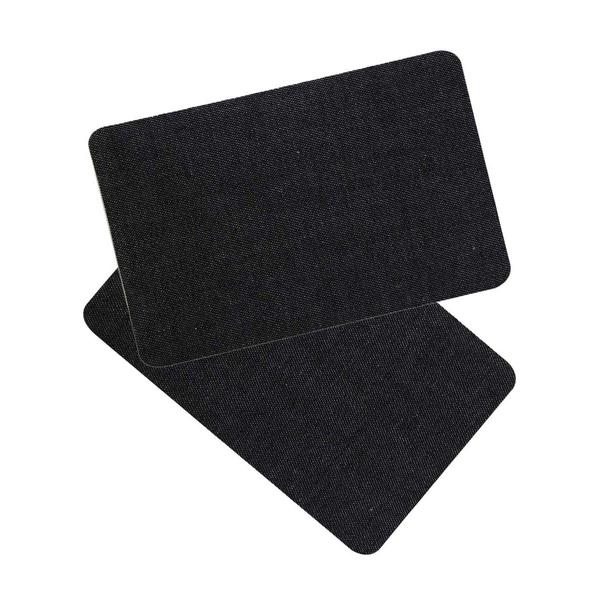 810216 Термозаплатки джинсовые, чёрный, 10*15 см, упак./2 шт., Hobby&Pro