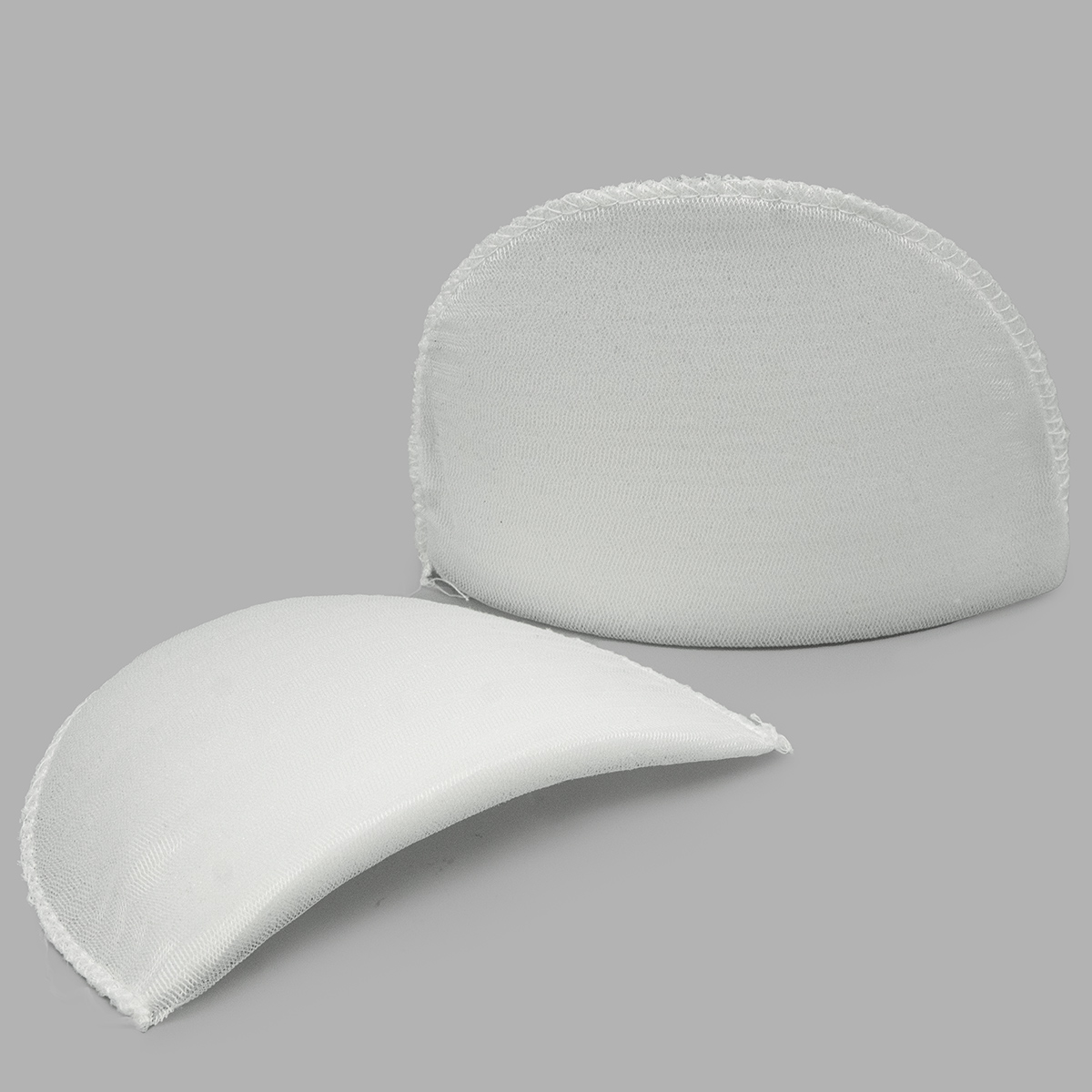 В-10/А Плечевые накладки обшитые, втачные, белый, 10*100*145мм, Hobby&Pro