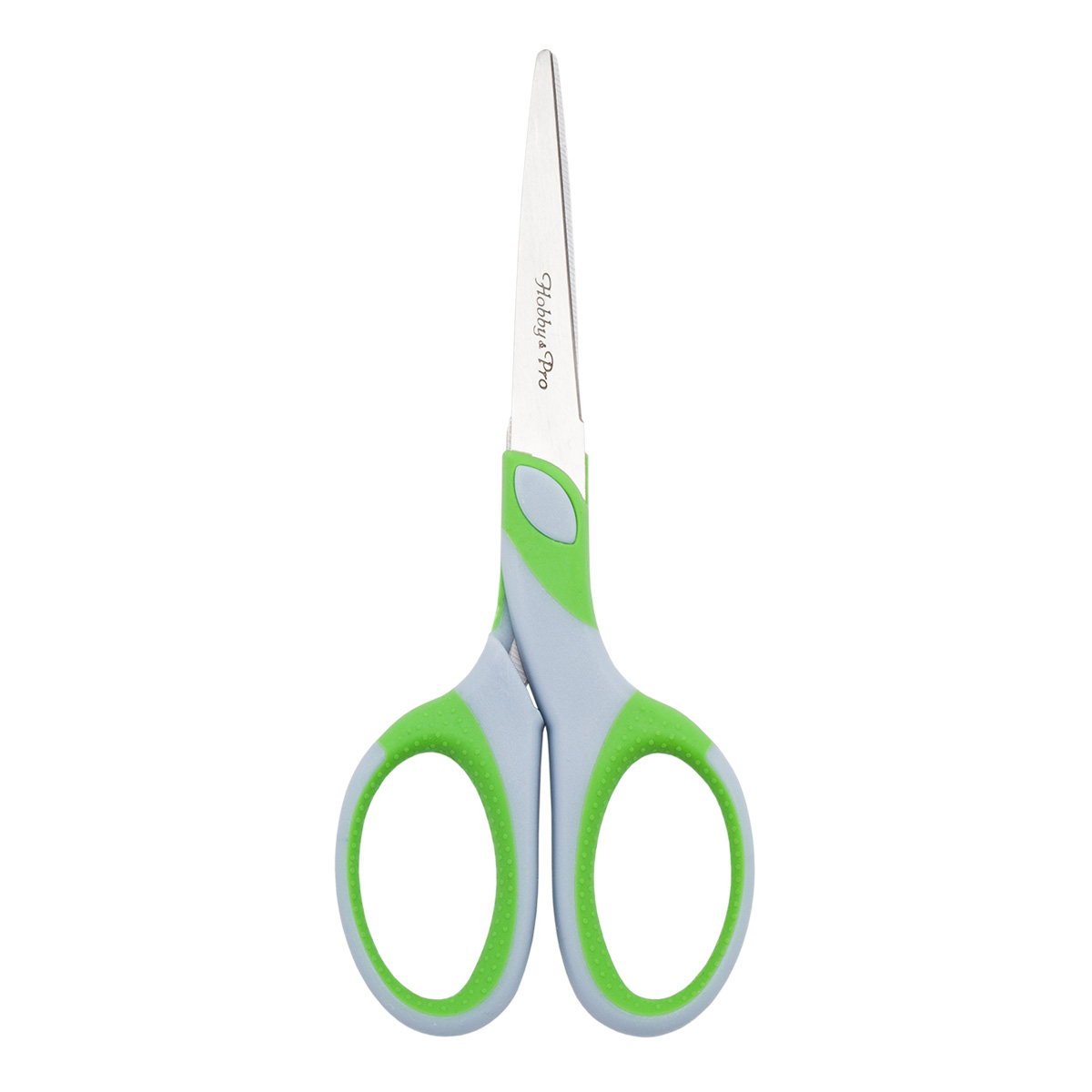 590443 Ножницы для дома и офиса, 16,5 см/6 1/2', мягкие ручки SOFT, синий/зеленый, Hobby&Pro