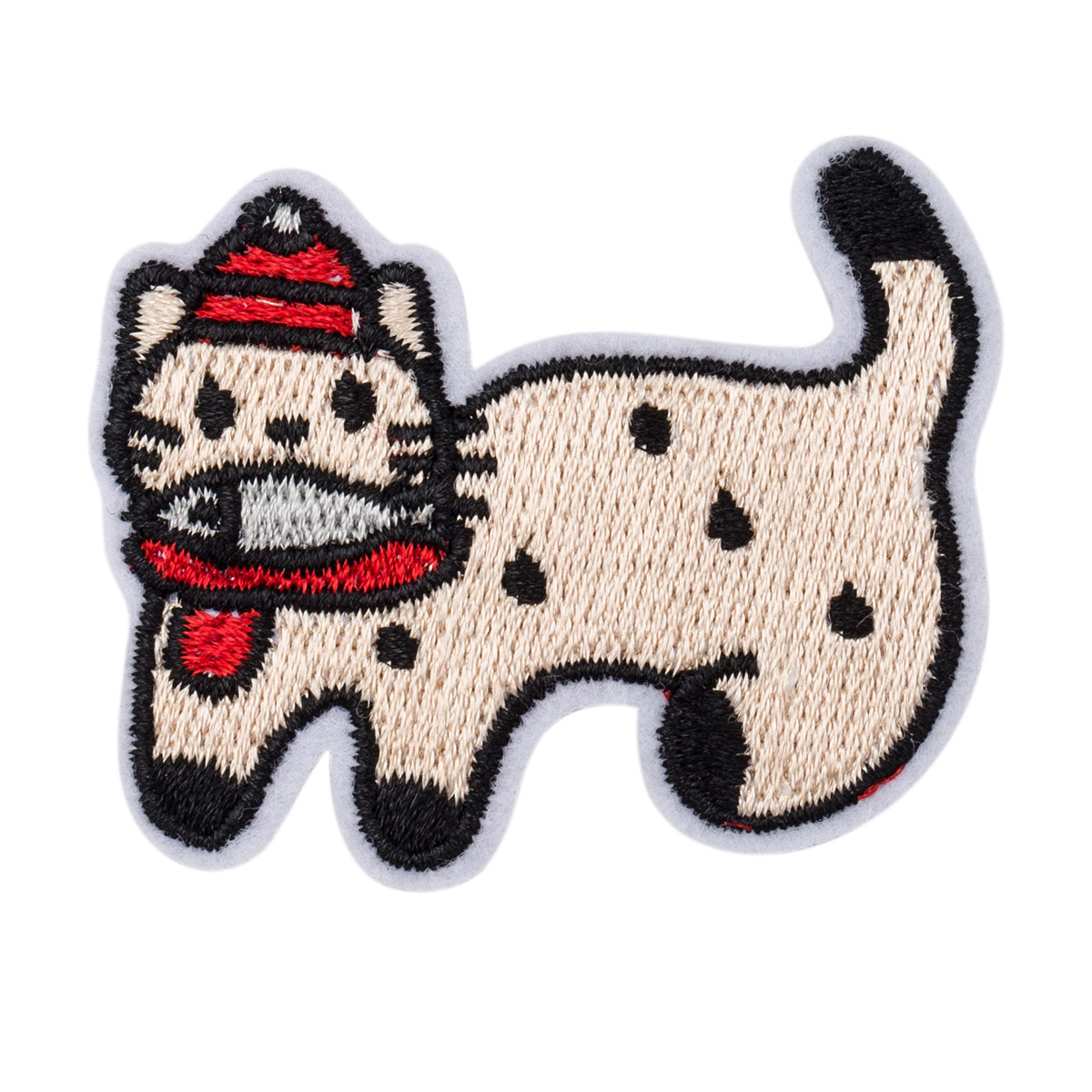 QYE-103 Термоаппликация 'Кошка с рыбкой', 4,2*5,2см Hobby&Pro