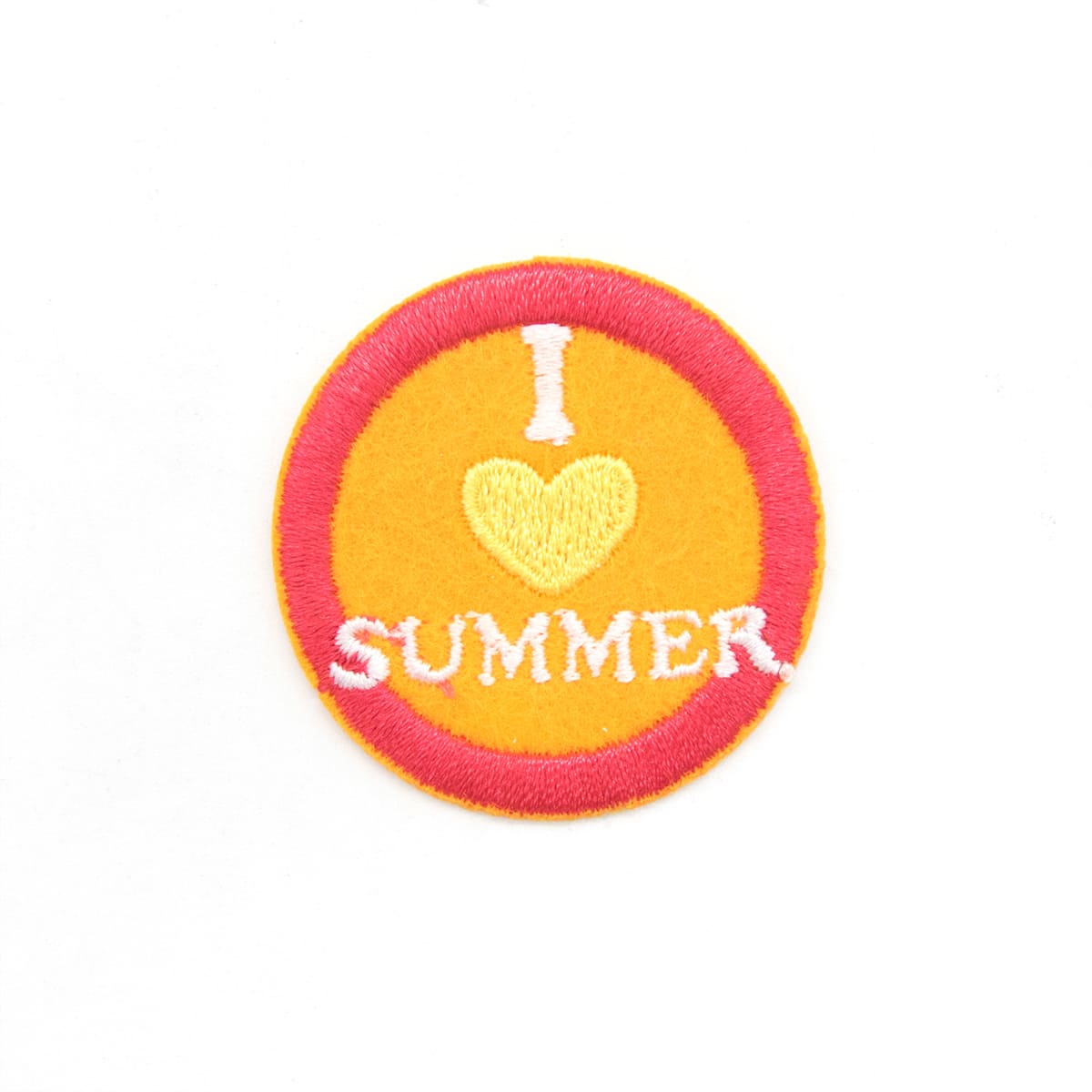 Термоаппликация 'Люблю лето', 3.8см, Hobby&Pro