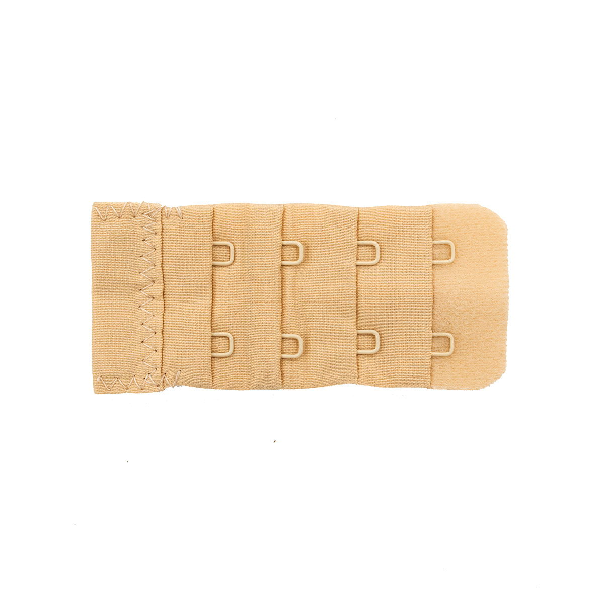 852003 Текстильная застежка с крючками 2*4 для бюстгальтера 35мм, телесный, 1шт/упак, Hobby&Pro