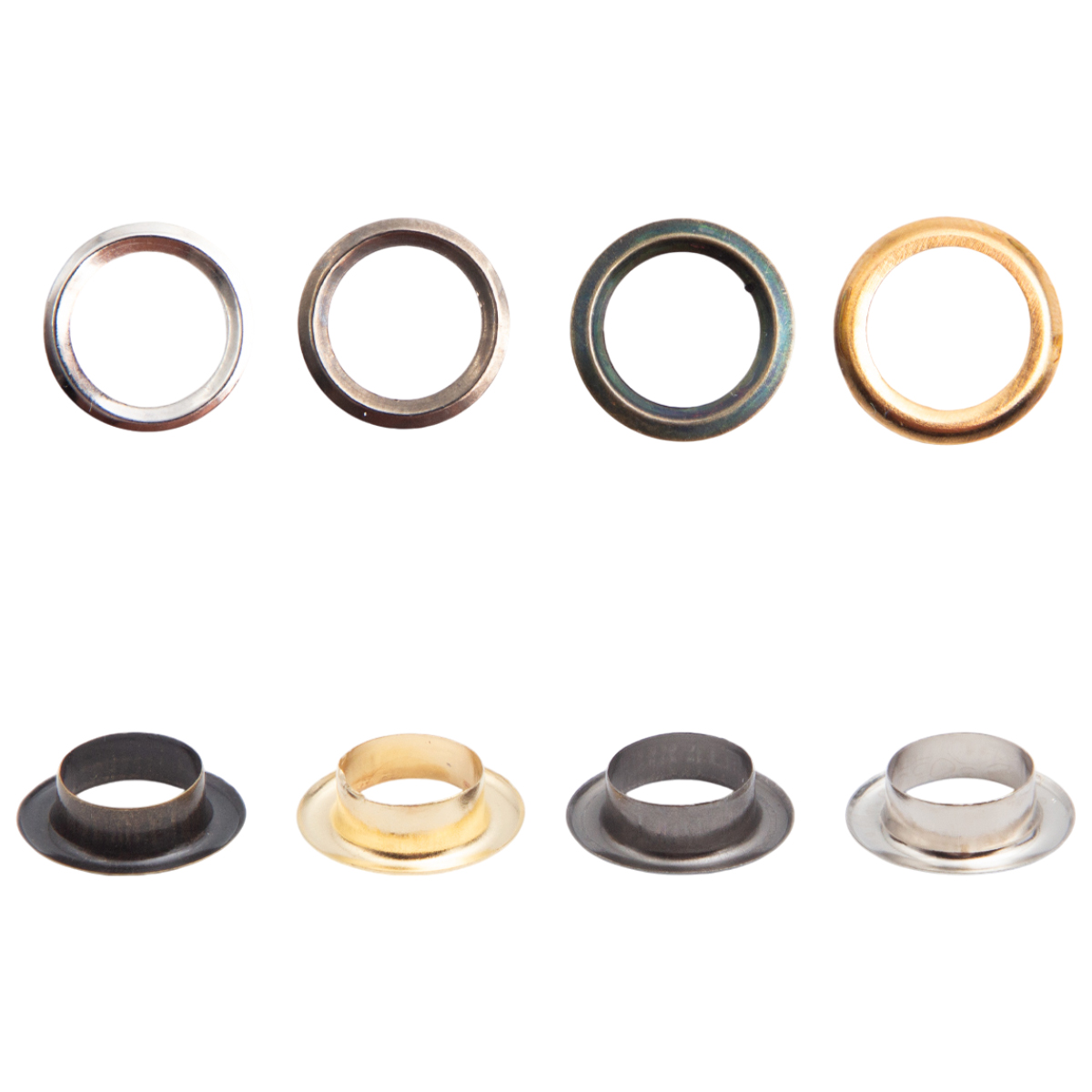 100394 Люверсы с инструментом для установки, 60 комплектов, d-8 мм, мультиколор Hobby&Pro