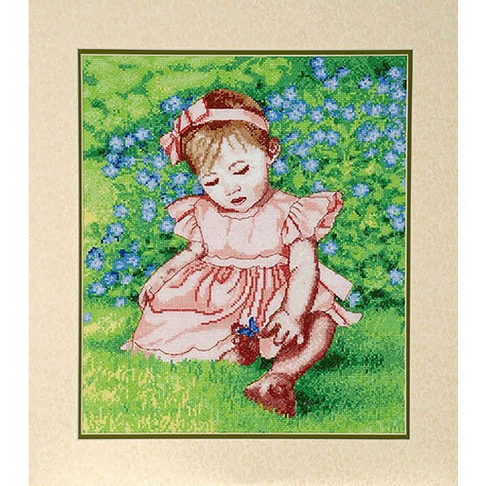 734 Набор для вышивания Hobby&Pro 'А ты кто?', 30*35 см