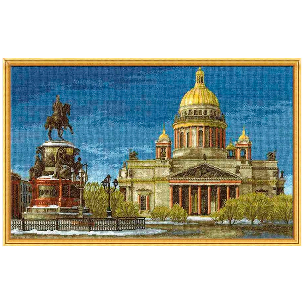 685 Набор для вышивания 'Исаакиевский собор' 45*28см, Hobby&Pro