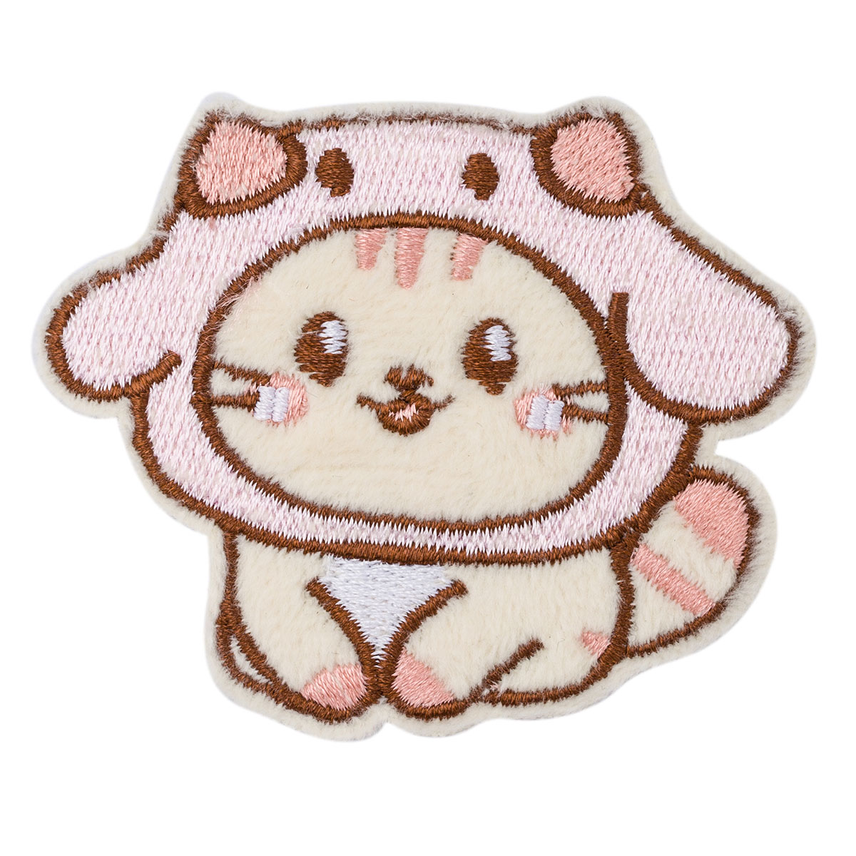 QYE-165 Термоаппликация 'Котенок в розовой шапке', 6*7,1см Hobby&Pro