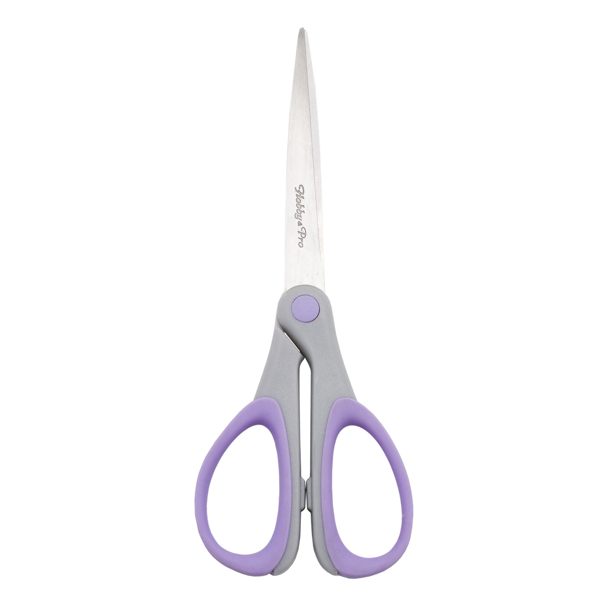 590452 Ножницы для дома и офиса, 15 см/6', силиконовые ручки SOFT, светло-фиолетовый, Hobby&Pro