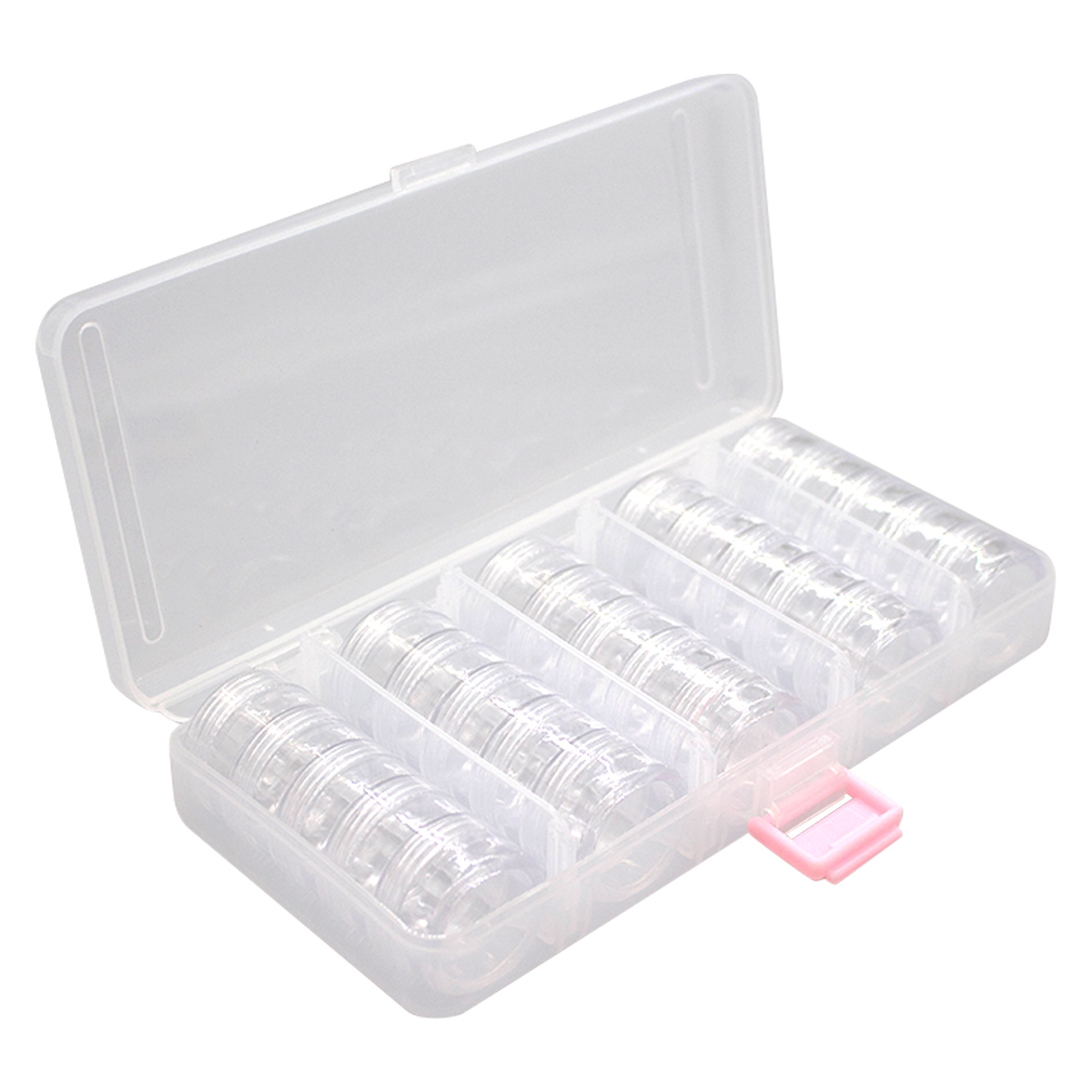 21812 Контейнер для мелочей, 5 секций 18,5*8,5*3,2см Hobby&Pro