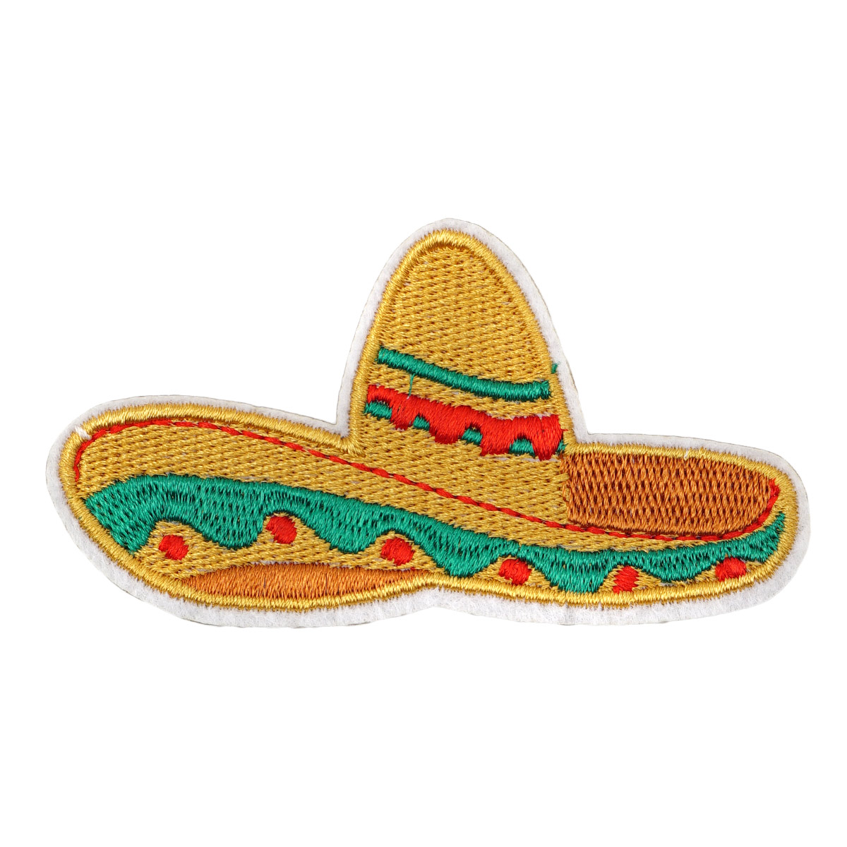 Термоаппликация 'Сомбреро', 4,5*8,2см, Hobby&Pro