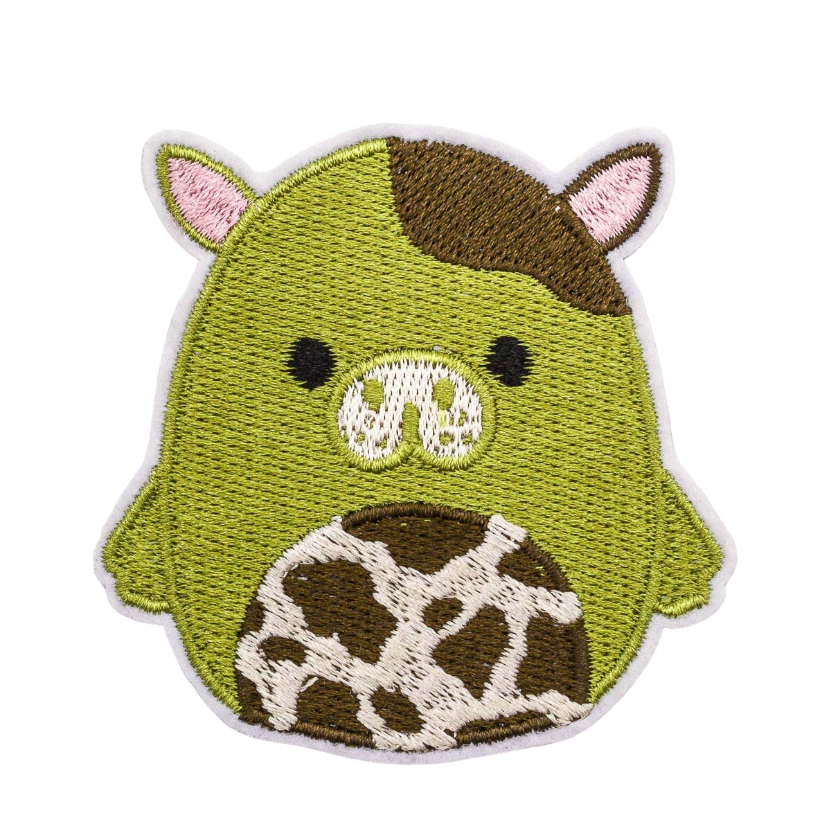 Термоаппликация 'Зеленая свинка', 6,1*6,3см Hobby&Pro