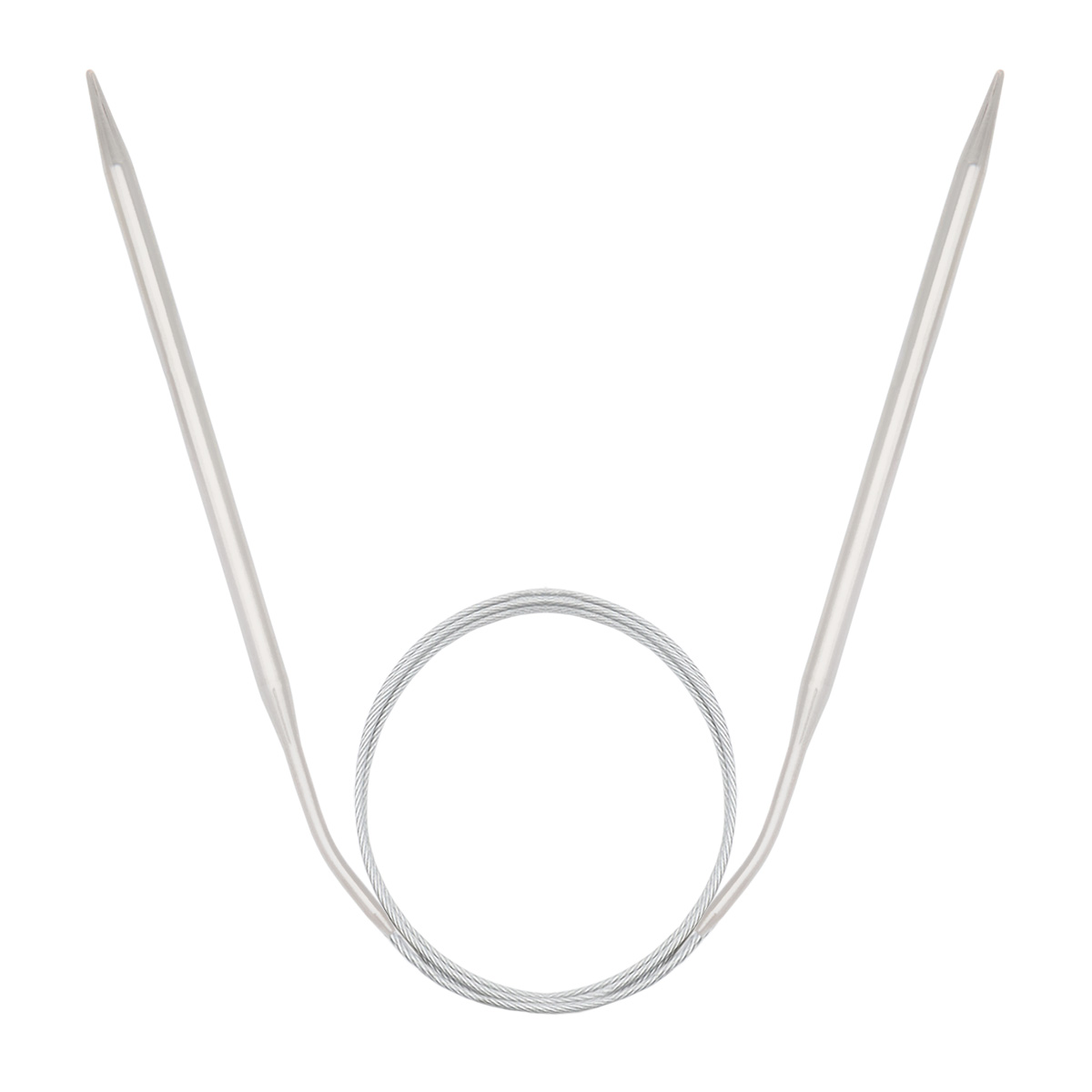 943350 Спицы круговые металл 60см, 5,0мм Hobby&Pro