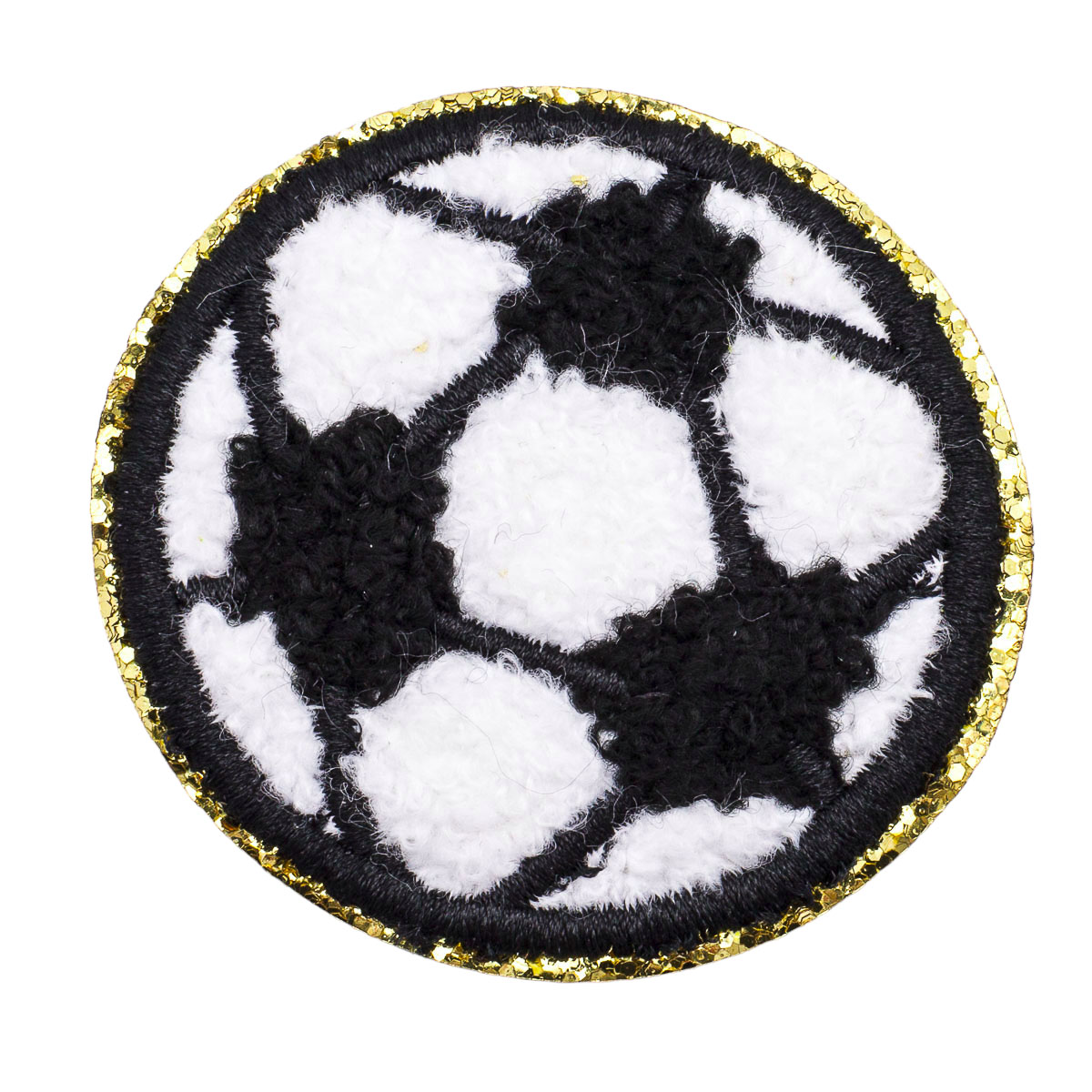 Термоаппликация 'Футбольный мяч', 6*6см Hobby&Pro