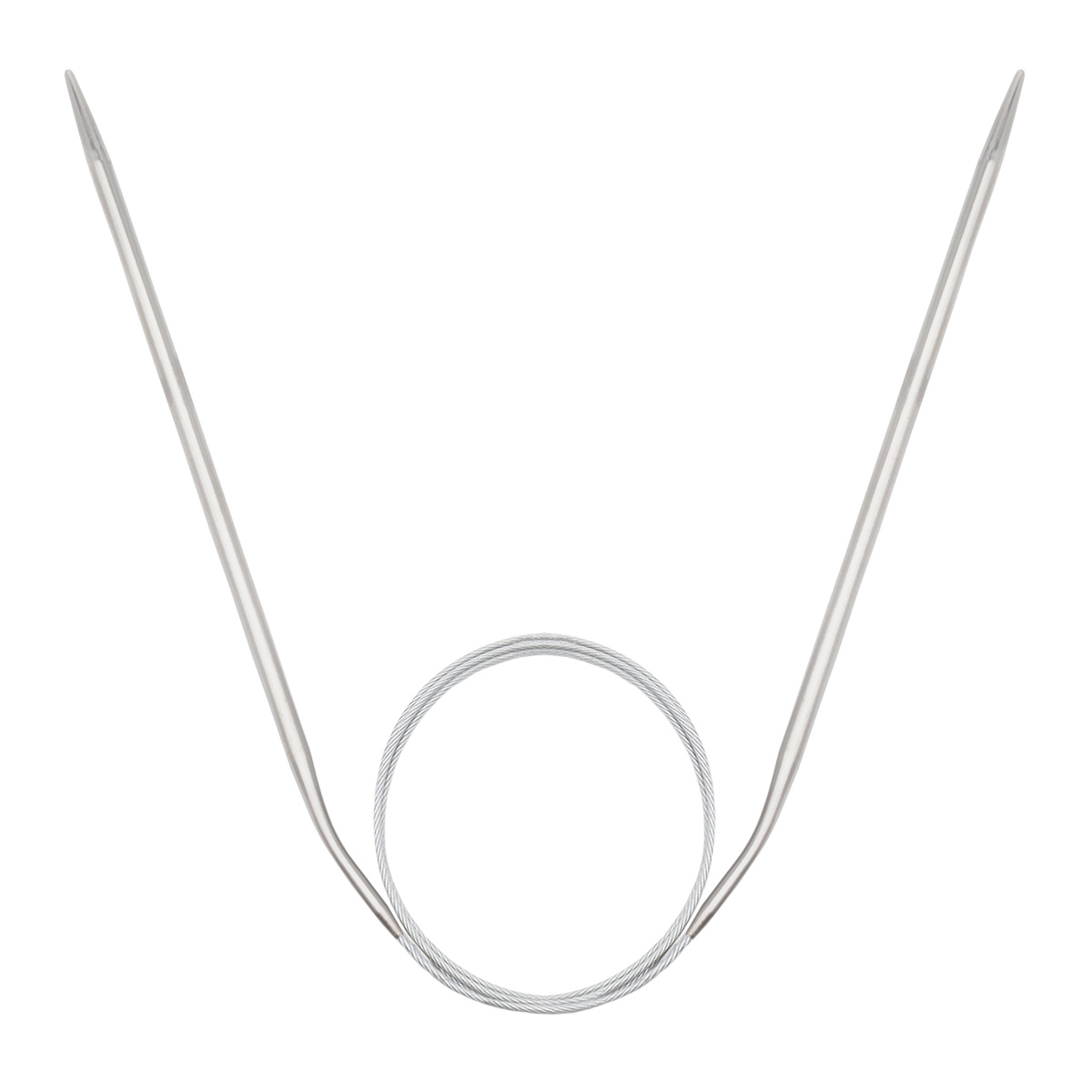 943435 Спицы круговые металл 80см, 3,5мм Hobby&Pro