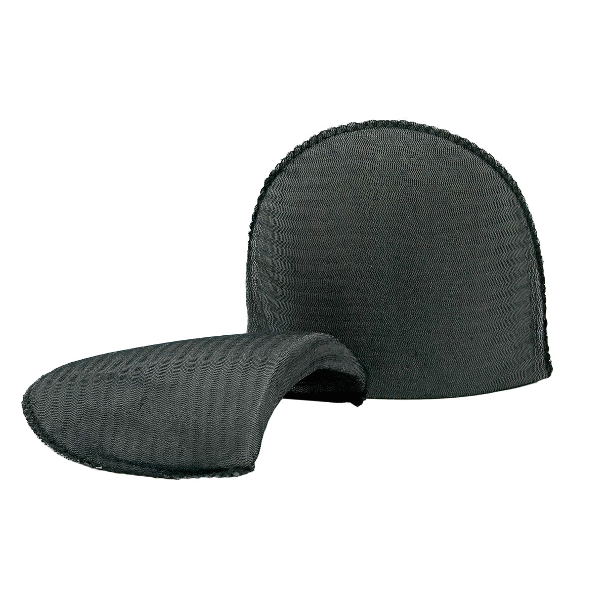 В-16/А Плечевые накладки обшитые, втачные, черный, 16*120*165мм, Hobby&Pro