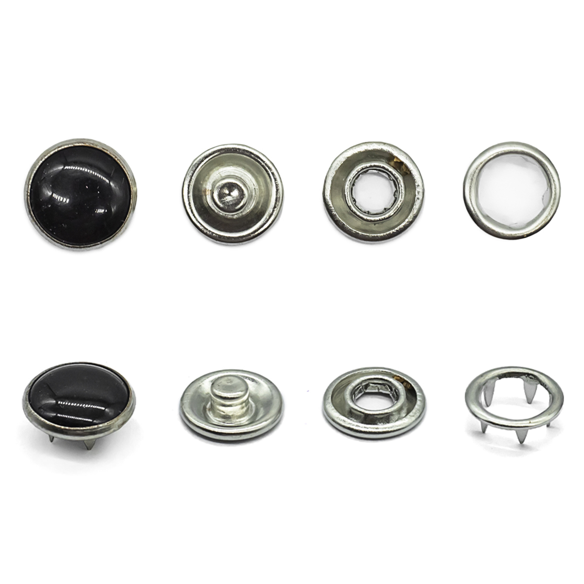 520213 Кнопки блузочные, 11 мм, 6 комплектов, черный Hobby&Pro