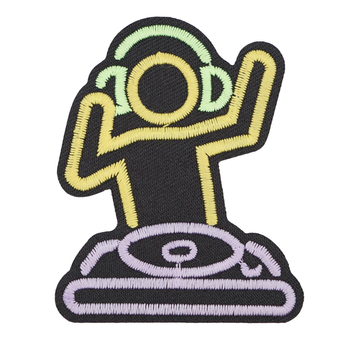 Термоаппликация светящаяся в темноте 'Ди Джей', Hobby&Pro