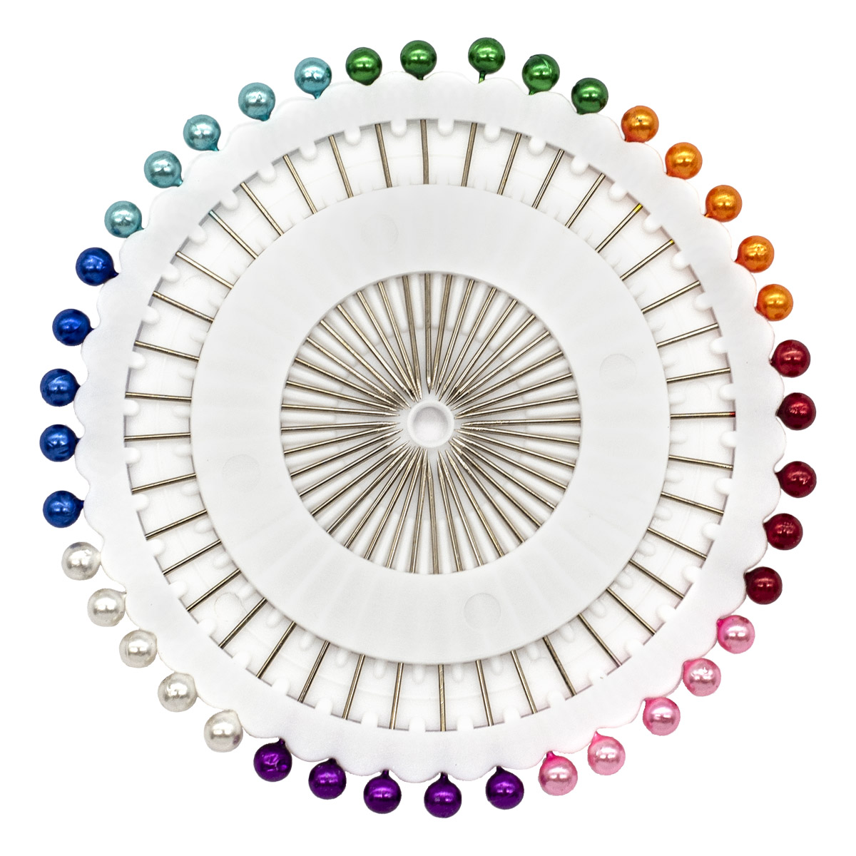 210038 Булавки портновские на диске, упак./ 40 шт., Hobby&Pro