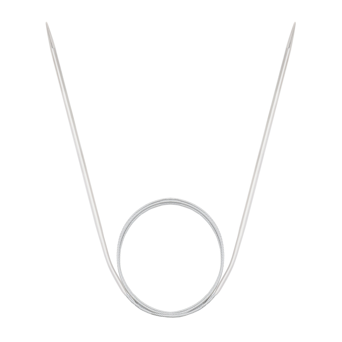 943330 Спицы круговые металл 60см, 3,0мм Hobby&Pro