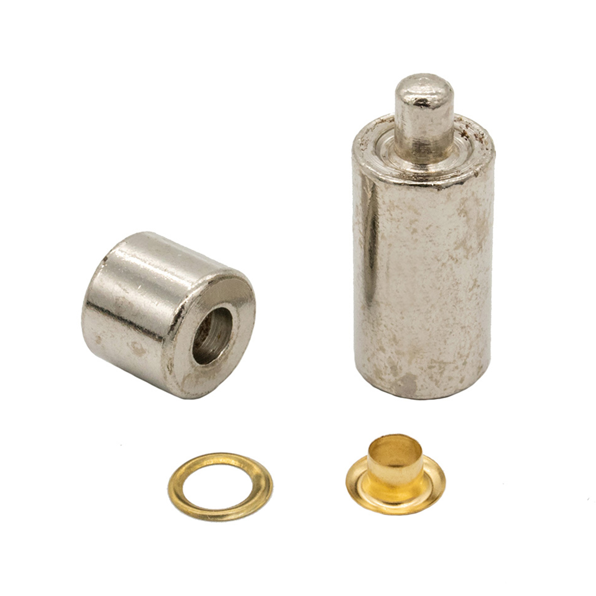 530412 Люверсы с инструментом для установки, 40 комплектов, d-4 мм, золото Hobby&Pro