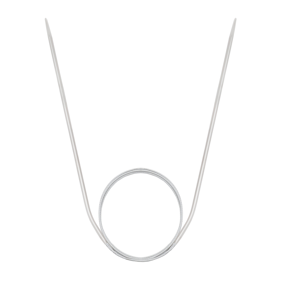 943325 Спицы круговые металл 60см, 2,5мм Hobby&Pro