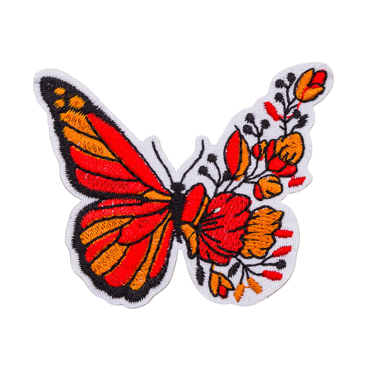 Термоаппликация 'Бабочка', 5,5*6,6см Hobby&Pro