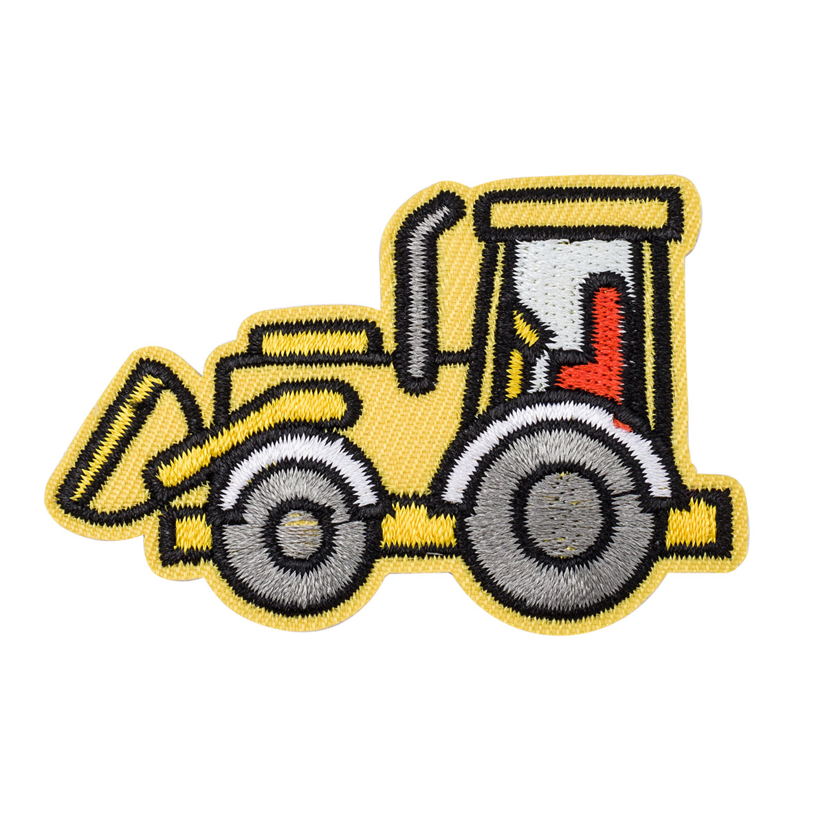 QYE-226 Термоаппликация 'Экскаватор', 4,1*6,9см Hobby&Pro