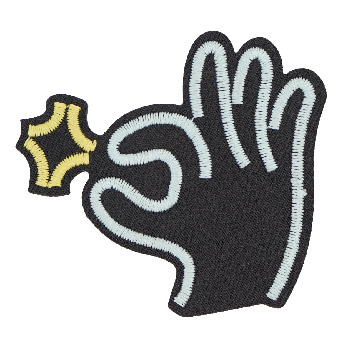 Термоаппликация светящаяся в темноте 'OK', Hobby&Pro