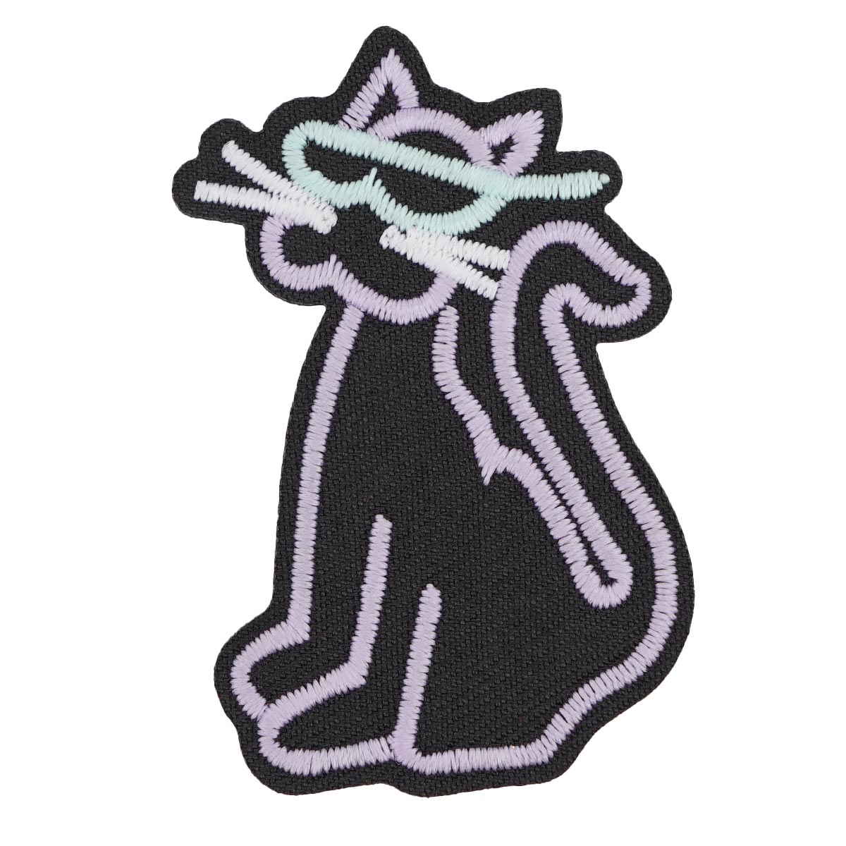 Термоаппликация светящаяся в темноте 'Модный кот', Hobby&Pro