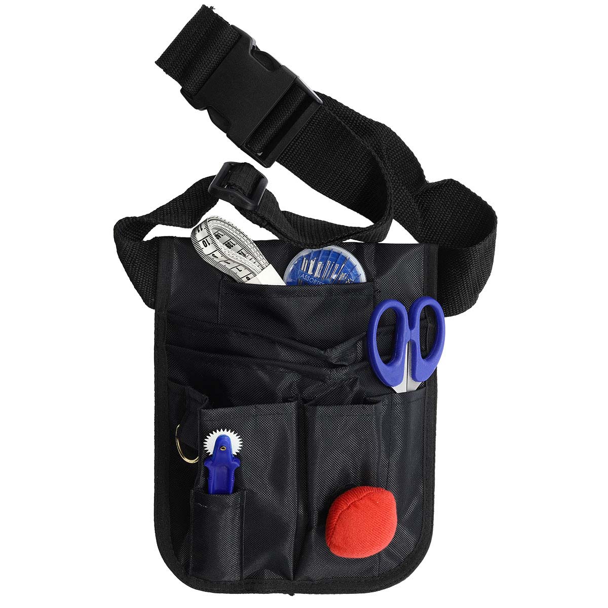 910133 Сумка-органайзер поясная со швейными принадлежностями, 65 предметов, Hobby&Pro