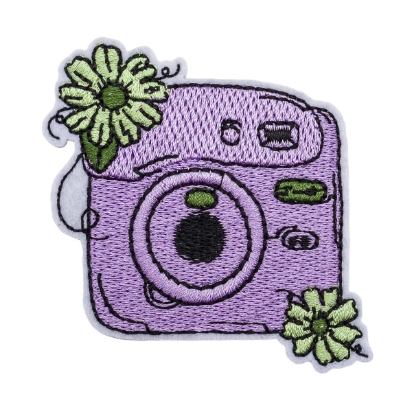 Термоаппликация 'Фотоаппарат', 6,4*6,5см Hobby&Pro