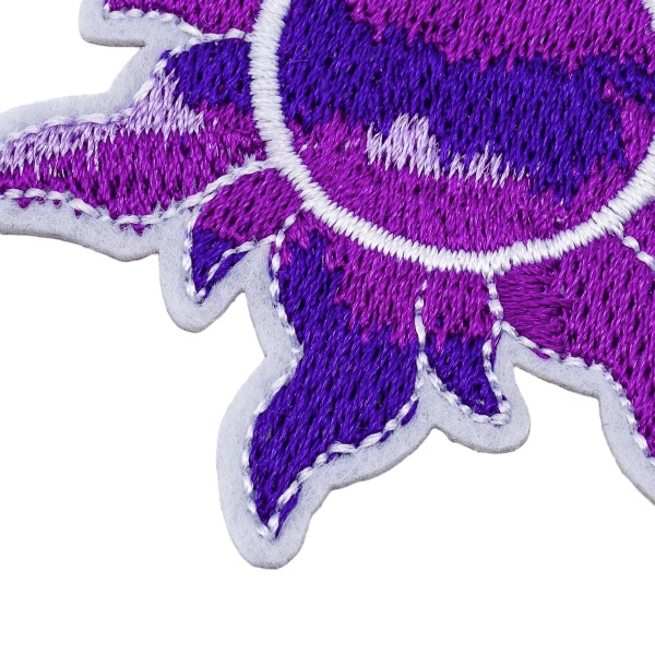 Термоаппликация 'Фиолетовое солнце', 6,4*6,4см Hobby&Pro