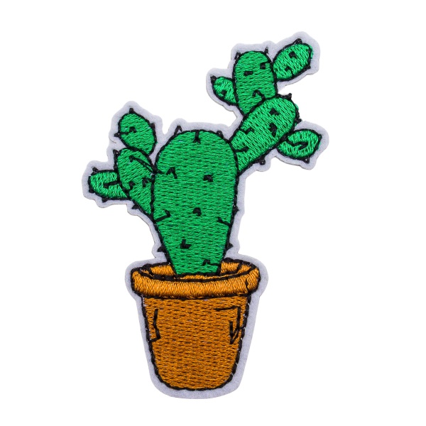 Термоаппликация 'Кактус', 7,1*4,6см Hobby&Pro