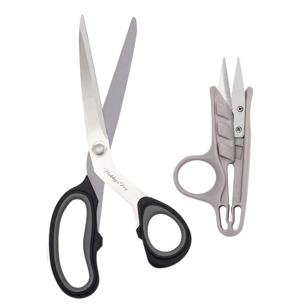 Набор ножниц для рукоделия, для обрезки нитей 12см/портновские 23,5см, Hobby&Pro