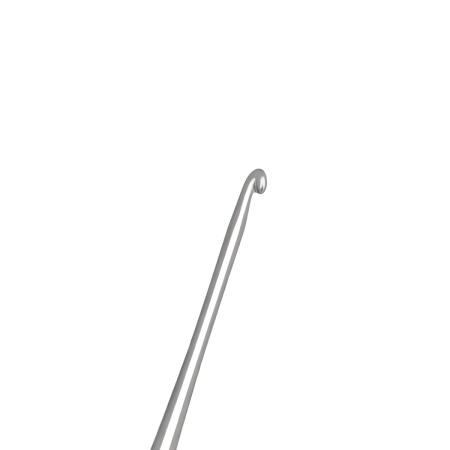955075 Крючок для вязания d 0,75мм с пластиковой ручкой, 14,5см, Hobby&Pro