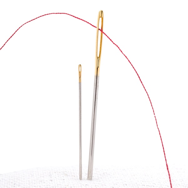 120110/g Набор ручных игл с золотым ушком на диске, 30шт, Hobby&Pro