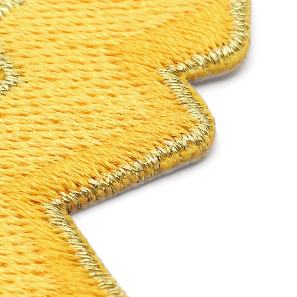 Термоаппликация 'Молния', 5.2*2.4cm, Hobby&Pro