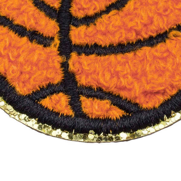 Термоаппликация 'Баскетбольный мяч', 5,9*5,9см Hobby&Pro