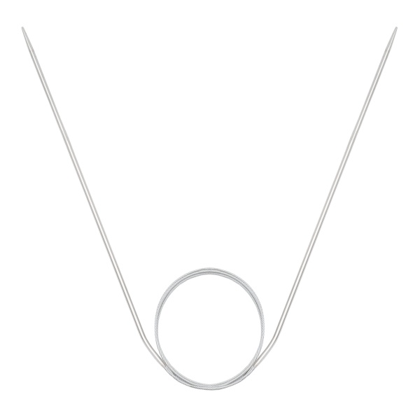 941120 Спицы круговые металл 100см, 2,0мм Hobby&Pro