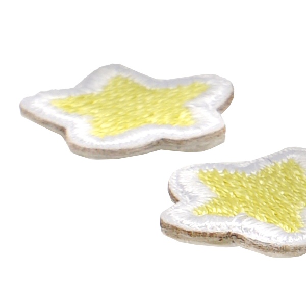 Термоаппликация 'Звездочки желтые', 1,4*1,4см, Hobby&Pro