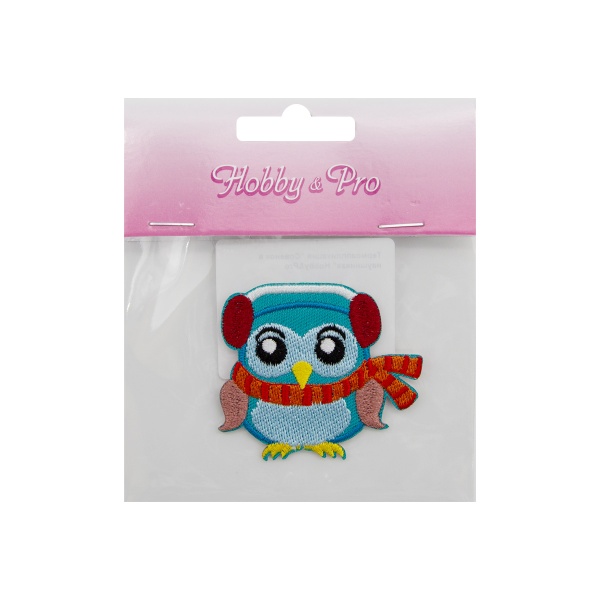 Термоаппликация 'Совенок в наушниках' Hobby&Pro